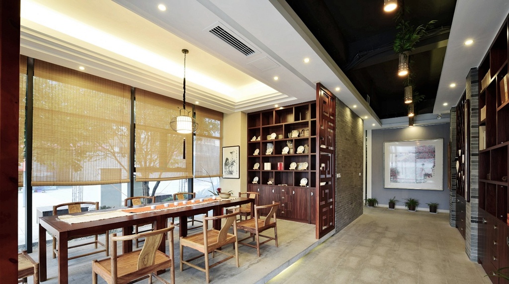 不器齋藝術(shù)茶室展廳，反面商業(yè)照明案例點(diǎn)評(píng)